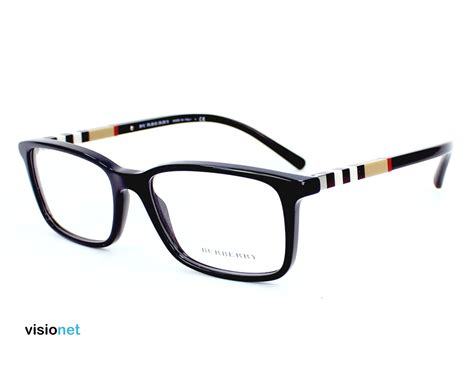 Lunettes de vue Burberry noires 